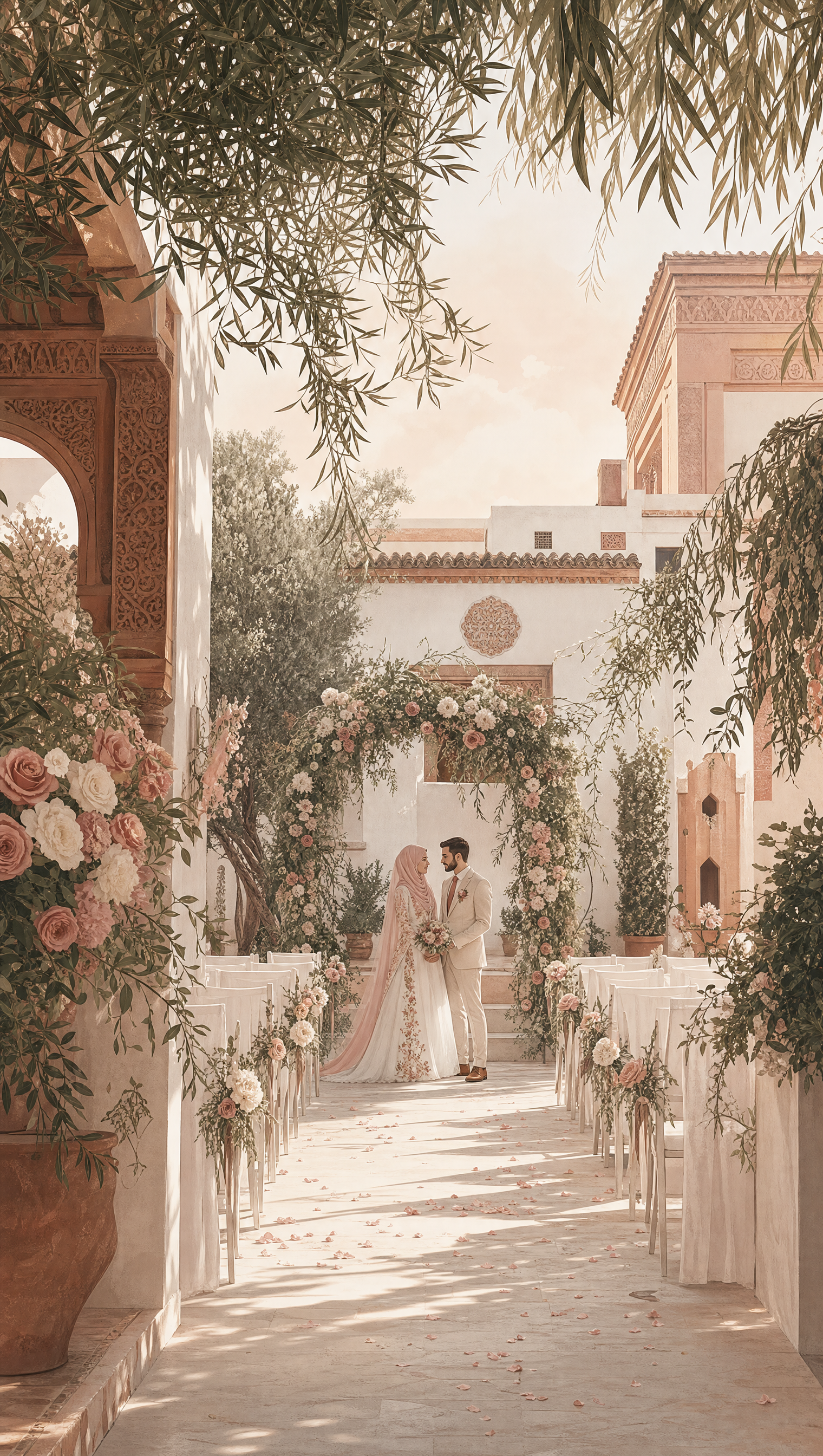 Wedding couple